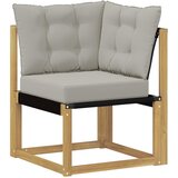  Set vanjskih sofa 7 kom. Bijela i svjetlosiva | shoptok.hr