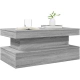  Stolić za kavu s LED svjetlima siva boja hrasta 90 x 50 x 40 cm | Eponuda.ba