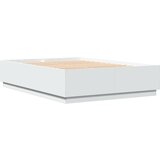  The Living Store Posteljni okvir bel 160x200 cm inženirski les - Posteljni Okvir, (21500874) | Shoptok.si