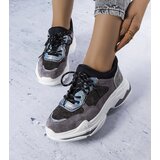Gemre Gray sneakers adorned with Savard inserts | Shoptok.si