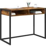  Stol s pohranom Dimni hrast 100 x 50 x 75 cm Konstruirano drvo | Eponuda.com