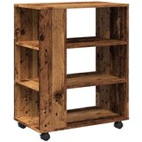 vidaXL Rolo ormarić staro drvo 60x35x75 cm izrađeno drvo | shoptok.hr