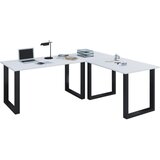 MID.YOU Kotna Pisalna Miza Lona, Bela, Črna | Shoptok.si