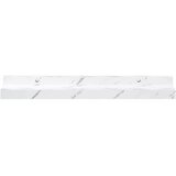  Polica na zidu s policom 4 pcs Bijeli mramor 40 x 9 x 3 cm | shoptok.hr