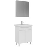 Hanah home Kupatilski ormarić sa umivaonikom i ogledalom (2 komada) Purus 65 482 | Eponuda.com