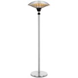Blumfeldt heat guard infrardeči grelec za terase 2100W IP44 srebrna barva | Shoptok.si