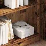  Regal za knjige boja starog drva 80x24x76 cm konstruirano drvo | Eponuda.ba