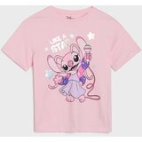 Sinsay Pamučna majica s printom Stitch | shoptok.hr