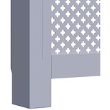  Pokrov za radijator antracit 112 x 19 x 81,5 cm MDF | shoptok.hr