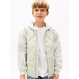 Tommy Hilfiger Prijelazna jakna 'MEDIA' siva melange / menta | shoptok.hr