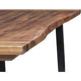 vidaXL Jedilna miza iz trdnega akacijevega lesa 180x90 cm | Shoptok.si