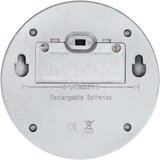 vidaXL Vrtne solarne zidne svjetiljke LED 12 kom okrugle srebrne | shoptok.hr