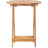  3-dijelni bistro set od poliratana i masivnog drva sivi | shoptok.hr