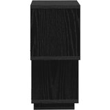  Lebdeća polica Zidna montaža Crni hrast 87 x 20 x 55 cm - Crni hrast Slike