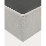 Kave Home Siva oblazinjena zakonska postelja s prostorom za shranjevanje 180x200 cm Matters – | Shoptok.si