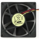 COOLER Ventilator Gembird 80x80mm FANCASE/BALL ball bearing 3-PIN | Eponuda.com