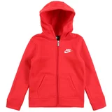 Nike Sportswear Gornji dio trenirke 'Club' crvena / bijela