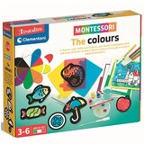 Clementoni Montessori - Raziskovanje barv razvojna igra – Cene