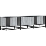 vidaXL TV ormarić sivi Sonoma 160x35x41 cm Konstruirano drvo i metal | shoptok.hr
