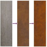 vidaXL Corten čelik 80 x 80 x 40 cm Izdržljivo Ognjište Četvrtasto | shoptok.hr