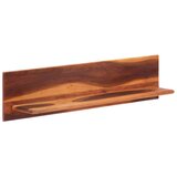  Zidne police 2 kom 112 x 20 x 26 cm od masivnog bagremovog drva | shoptok.hr