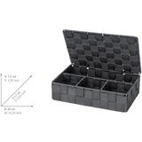 Wenko 24223100 - Korpa ADRIA 26x17 cm siva/antracit | Eponuda.com