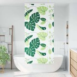 vidaXL Rolo zavjesa za tuš s kazetom 110x240 cm širina tkanine 106 cm | shoptok.hr