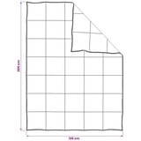  Set deka 2 kom. 135 x 200 cm Zima Bambus Bijela - 135 x 200 cm 50 x 75 cm | shoptok.hr