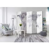  Paravan u 5 dijelova - Concrete Map [Room Dividers] 225x172 | shoptok.hr