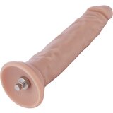 HiSmith HSA31 Slim Anal Silicone Dildo KlicLok 17.8cm Skin | shoptok.hr