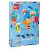 Apli Magneti zemljevid sveta, komplet, (20392795) Cene