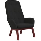  Stolica za opuštanje crna baršunasta | shoptok.hr