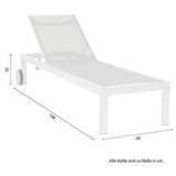 Acamp Ležalnik Rimini, Bela | Shoptok.si