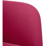 SOFA fotelja s naslonima za ruke vino crvena 54 cm baršun - boja crnog vina 1 | shoptok.hr