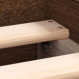  Kreveta s uzglavljem i podnožjem boja hrasta 90 x 200 cm | shoptok.hr