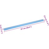 vidaXL Profili za rubove stepenica 30 pcs Srebrno 67 cm Aluminij | shoptok.hr