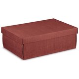  Kutija Kartonska Bordo sa Poklopcem-136087S u