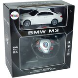  Licencirani auto na daljinsko upravljanje BMW M3 2.4G 1:18 - bijeli | Shoptok.si