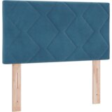  Posteljna podloga z vzmetnico temno modra 80x200 cm žamet, (22051353) | Shoptok.si
