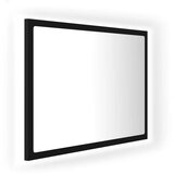  Kupaonsko ogalo crno 60x8 5x37 cm akrilno | shoptok.hr