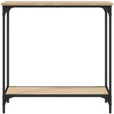  Konzolni stolić Sonoma hrast 75x30,5x75 cm Konstruirano drvo | shoptok.hr