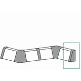 Eurolam Lajsna PVC završetak L+D sivi | shoptok.hr