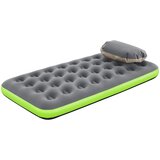Bestway Zračni madrac 1-osobni 188 x 99 x 22 cm Siva i Zelena | shoptok.hr