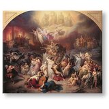  Slike na platnu Wilhelm von Kaulbach - The Destruction of Jerusalem by Titus | Shoptok.si