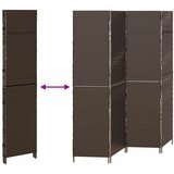  Pregradna pregača Smeđa 195 x 180 cm poliratan | shoptok.hr