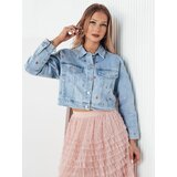 DStreet kurtka damska jeansowa FINSEI niebieska | ePonuda.com