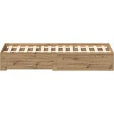  Krevetna konstrukcija s ladicama Umjetnički hrast 180 x 200 cm | shoptok.hr