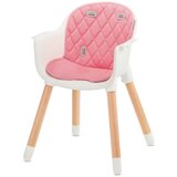 Kinderkraft Stolček za hranjenje SIENNA roza | Shoptok.si