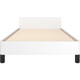  Za krevet s uzglavljem bijela 90x200 cm od umjetne kože | shoptok.hr