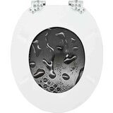  WC daska Siva 44 x 38 cm MDF ploča | shoptok.hr